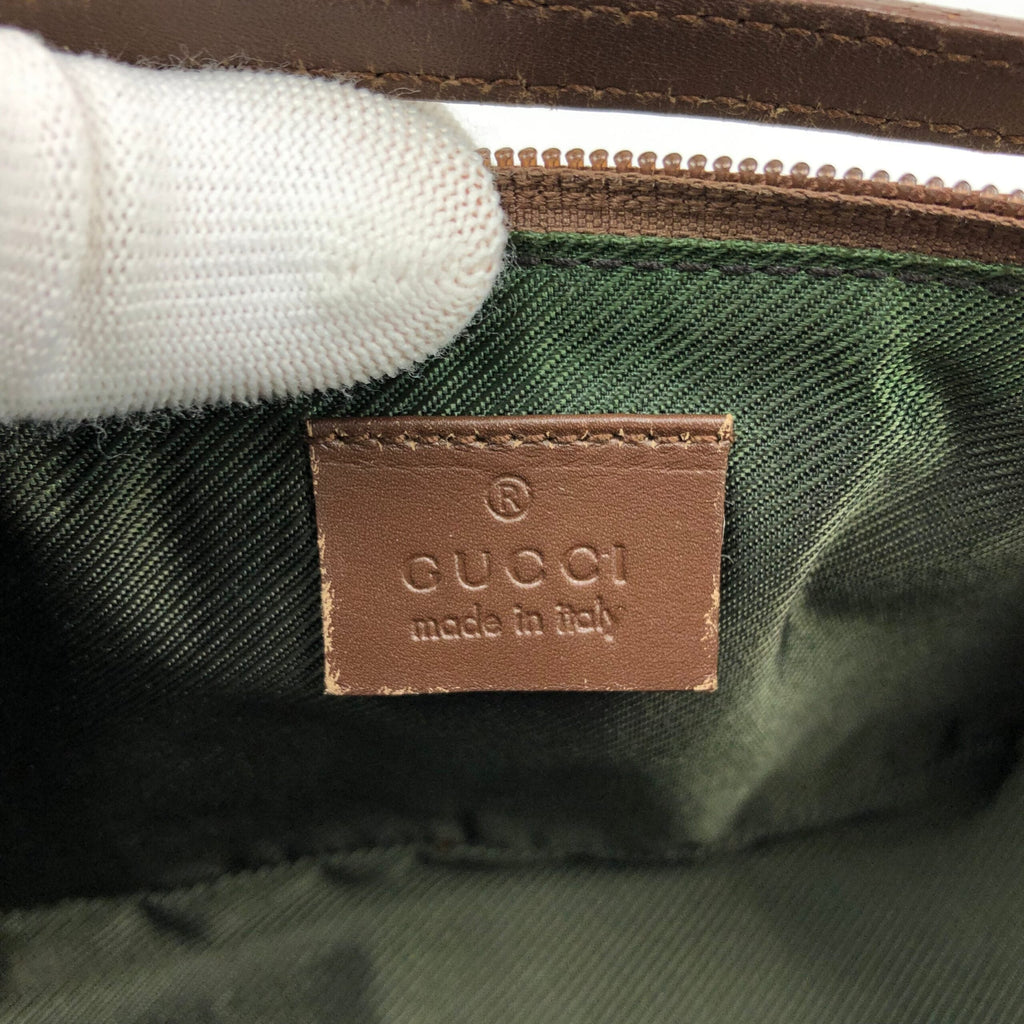 GUCCI MONOGRAM SHOULDER BAG