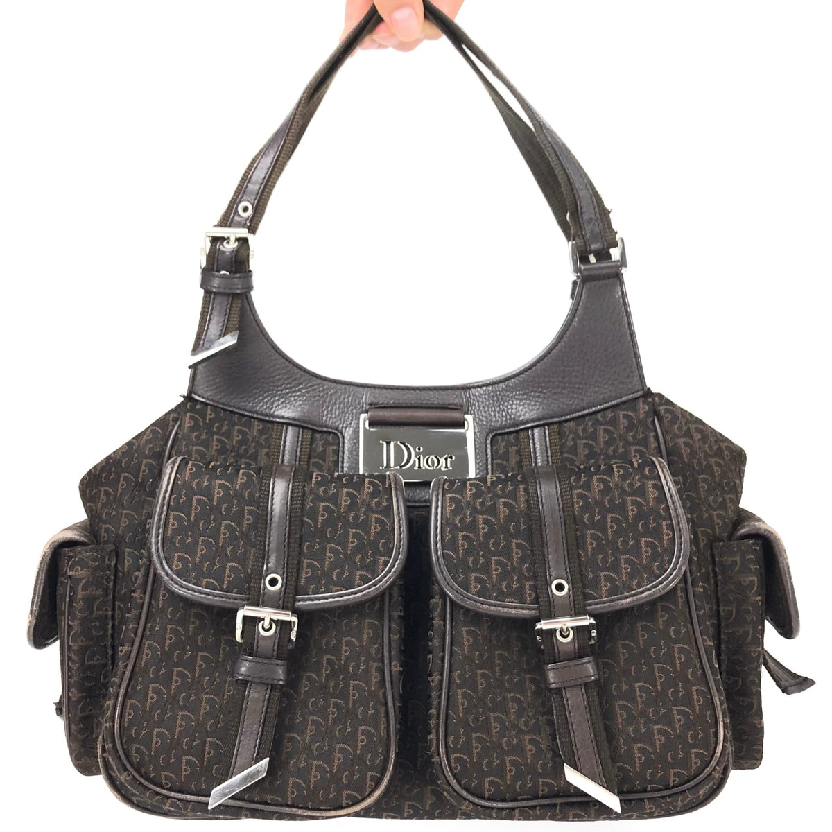 CHRISTIAN DIOR MONOGRAM SHOULDER BAG