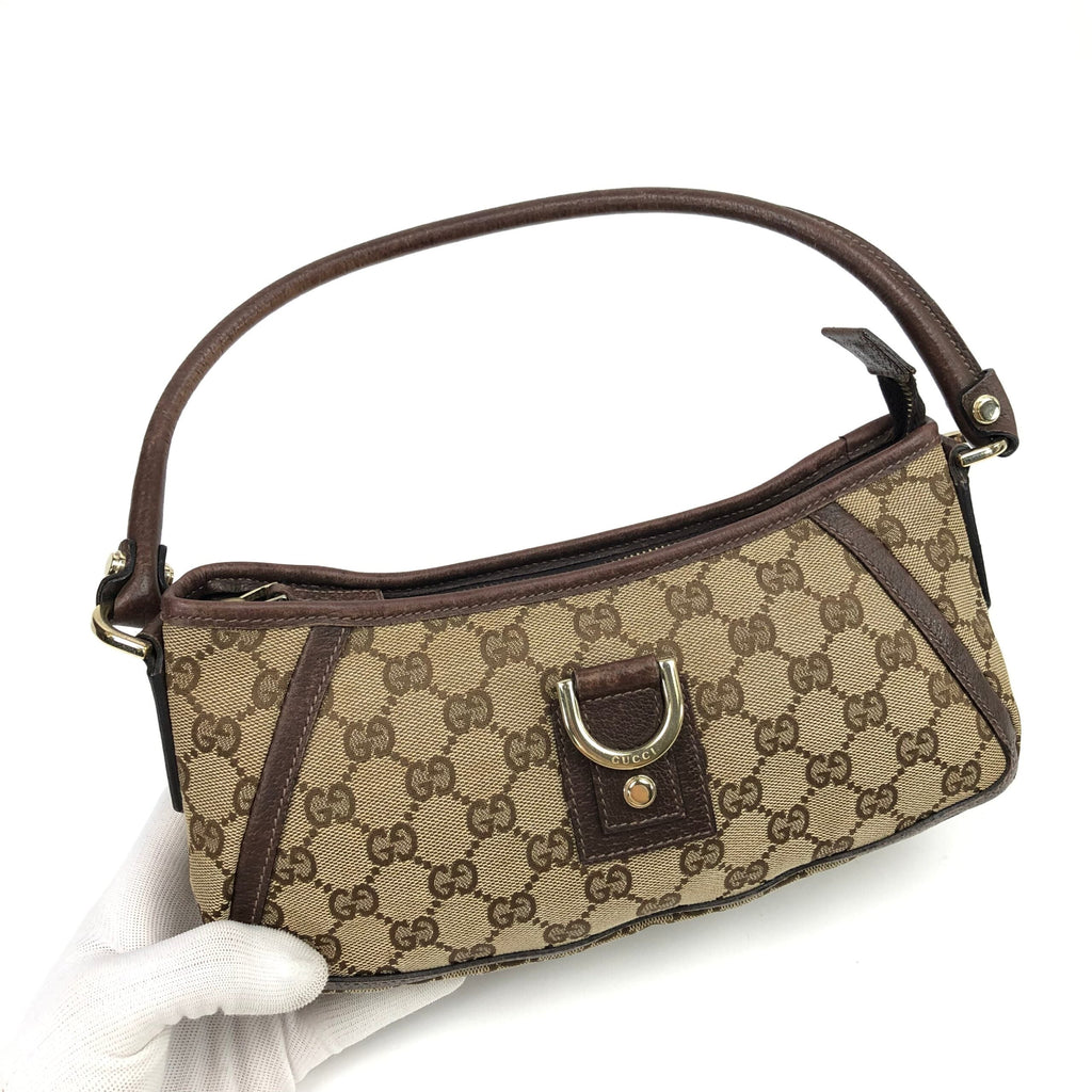 GUCCI MONOGRAM SHOULDER BAG