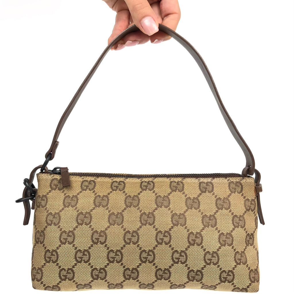 GUCCI MONOGRAM SHOULDER BAG