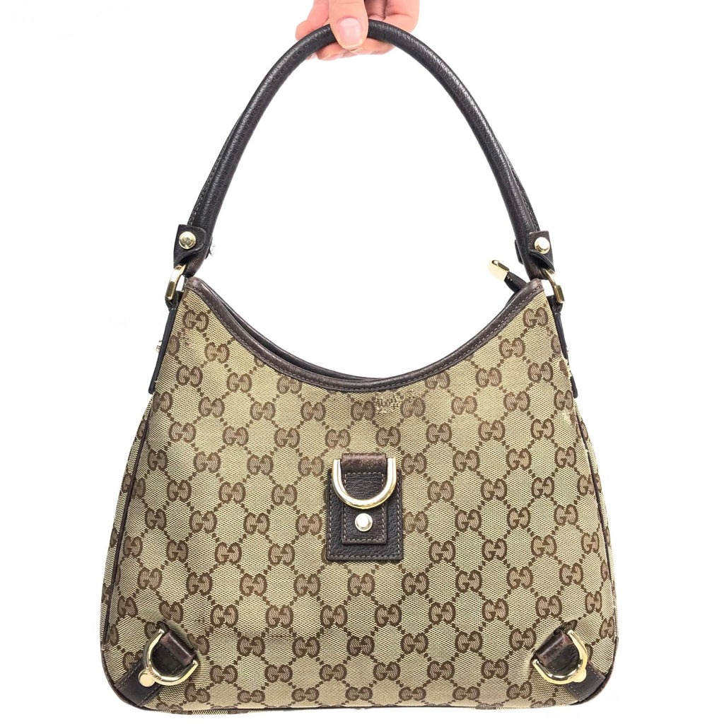 GUCCI MONOGRAM SHOULDER BAG