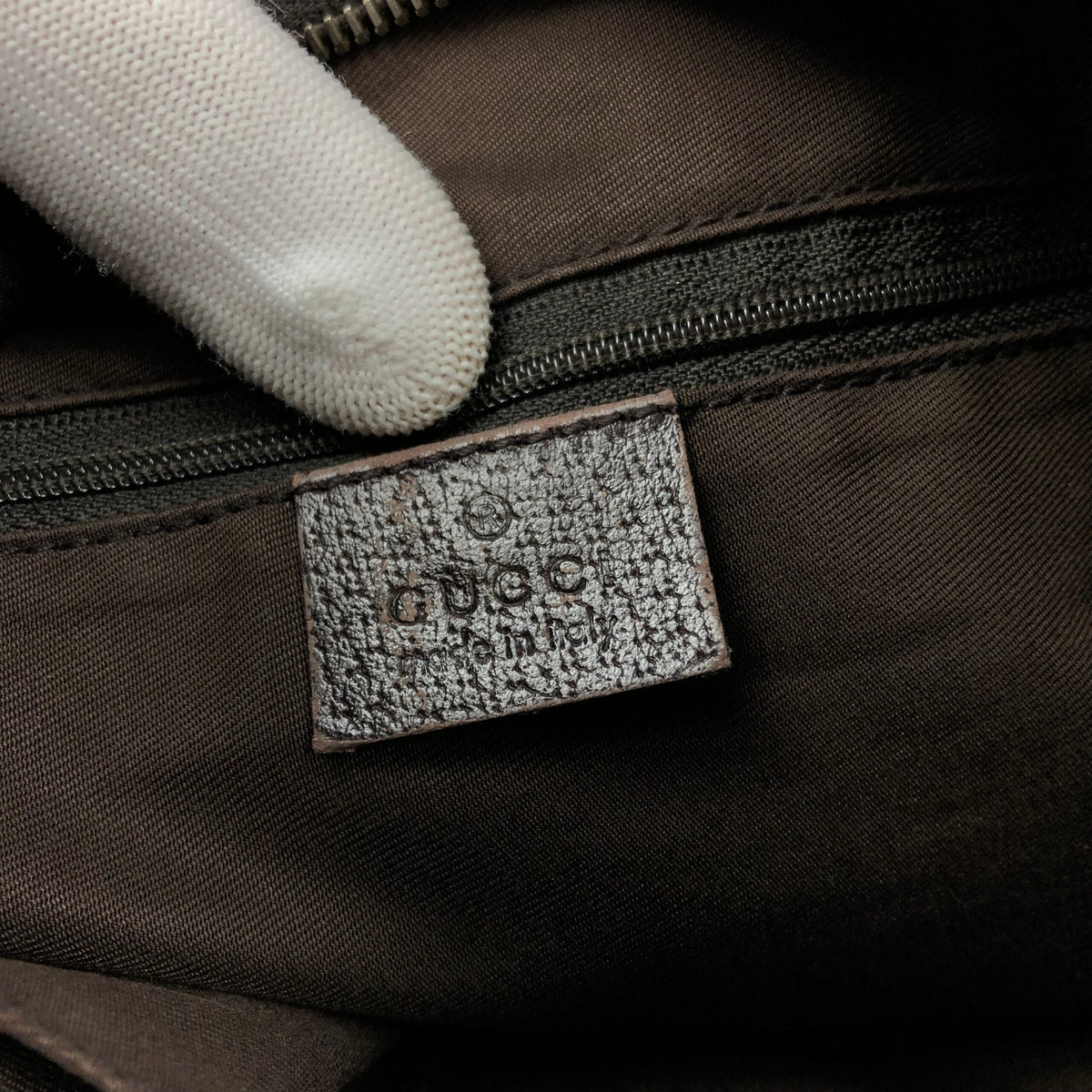 GUCCI MONOGRAM SHOULDER BAG