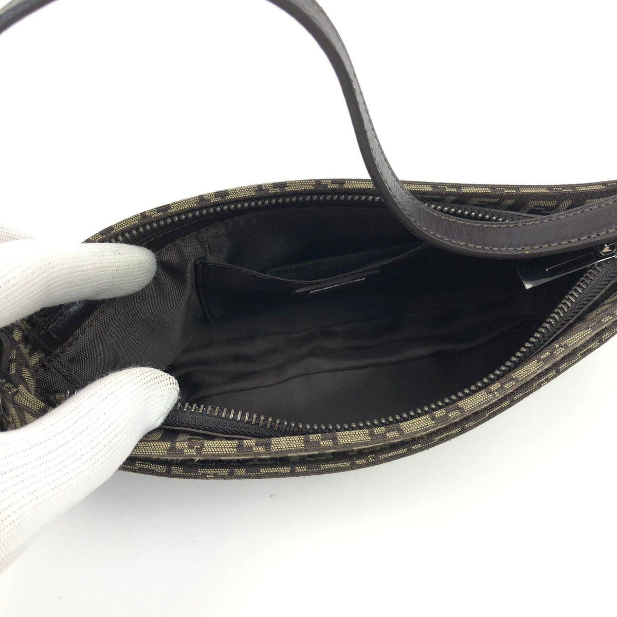 FENDI ZUCCA SHOULDER BAG