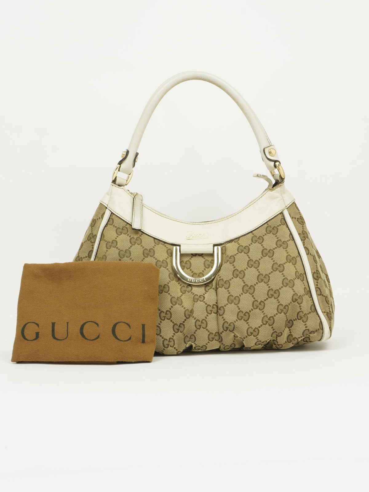 GUCCI MONOGRAM ABBEY BAG