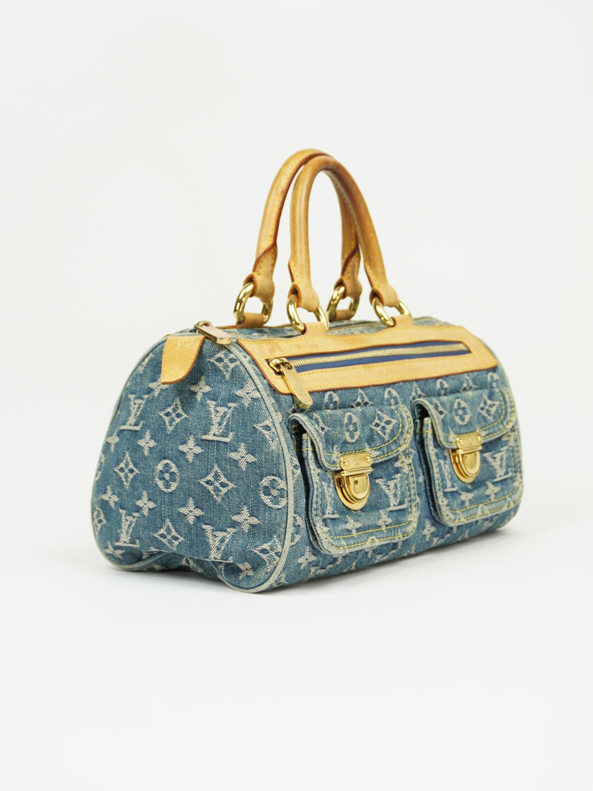 LOUIS VUITTON DENIM NEO SPEEDY BAG