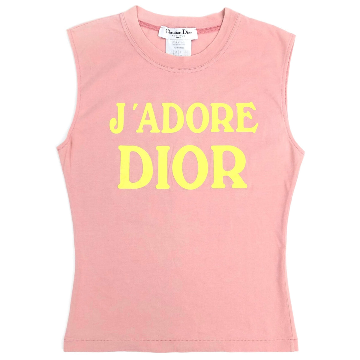 CHRISTIAN DIOR ‘J’ADORE DIOR’ TOP