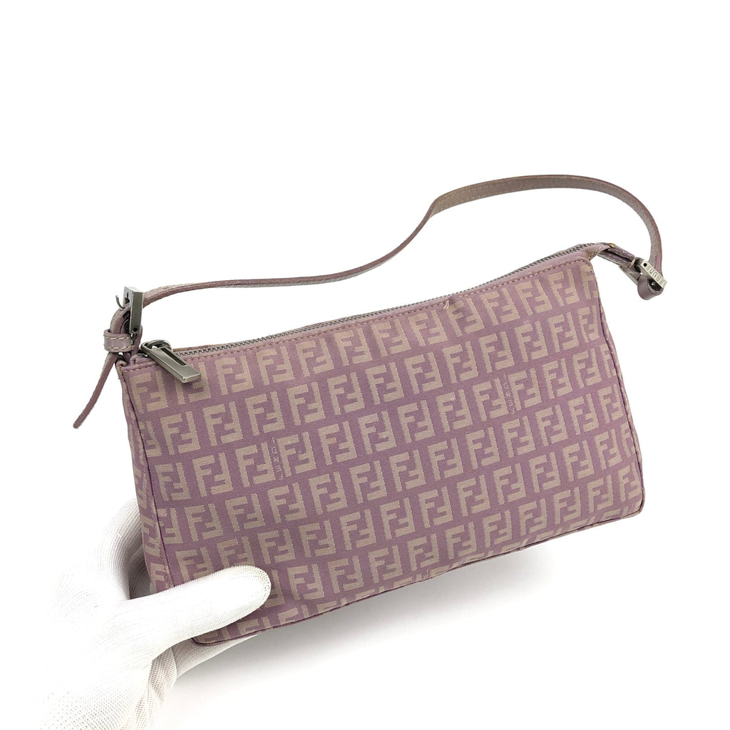 FENDI ZUCCA SHOULDER BAG