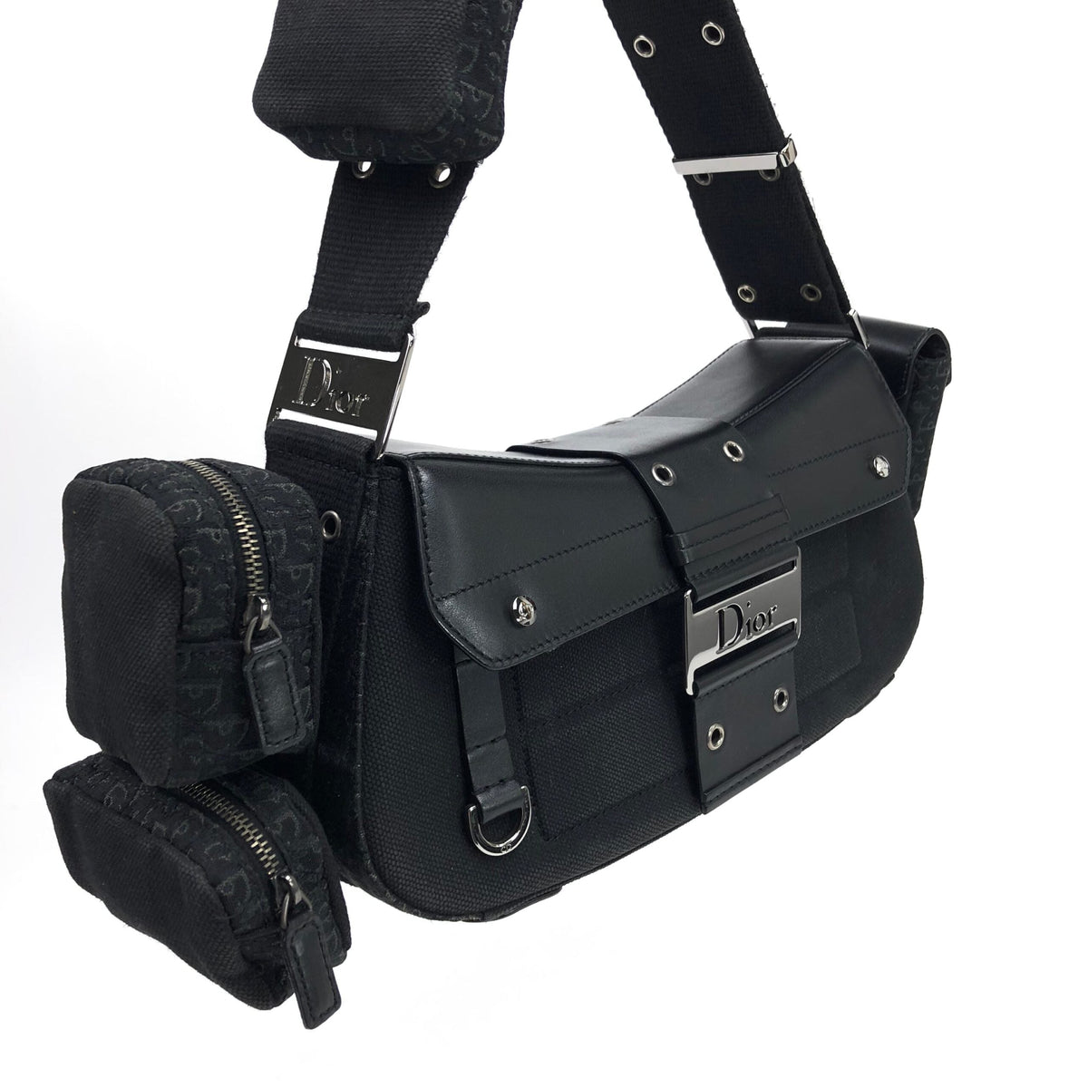 CHRISTIAN DIOR 2002 STREET CHIC COLUMBUS SHOULDER BAG