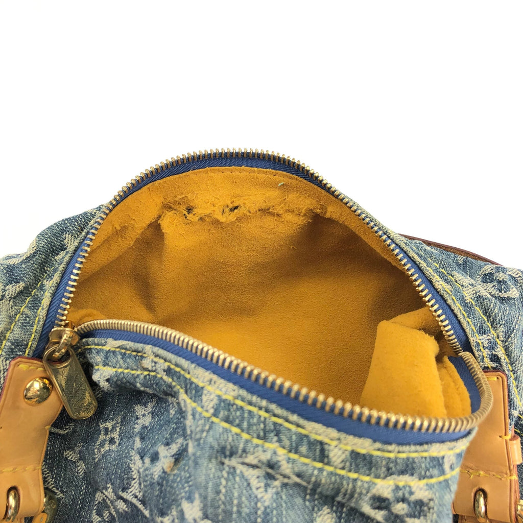 LOUIS VUITTON BAGGY PM DENIM SHOULDER BAG