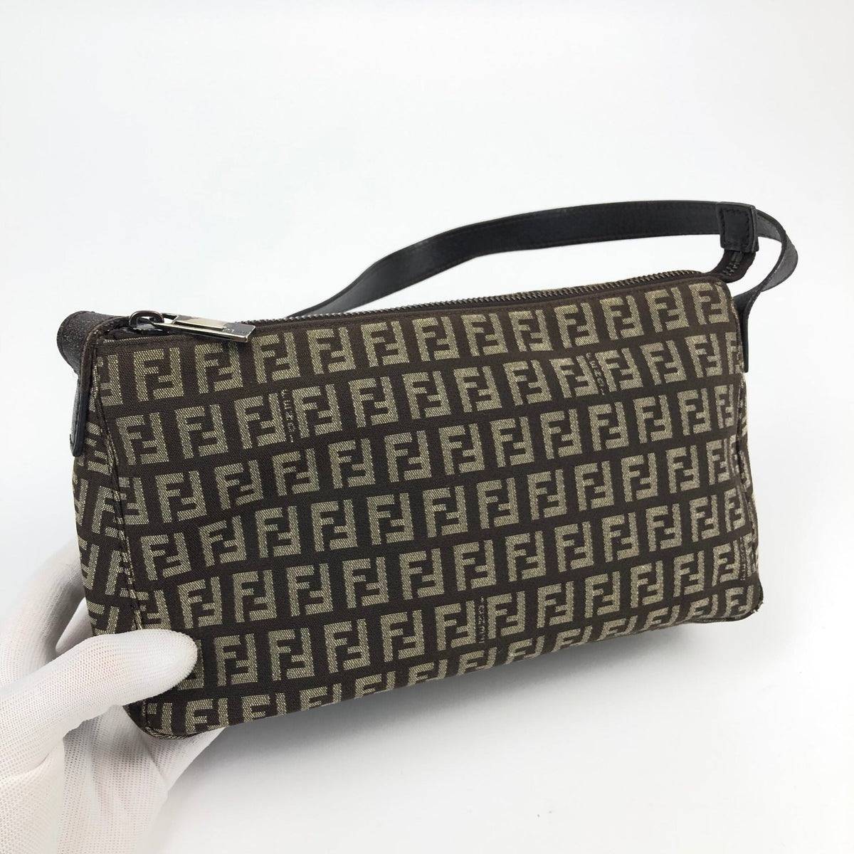 FENDI ZUCCA SHOULDER BAG