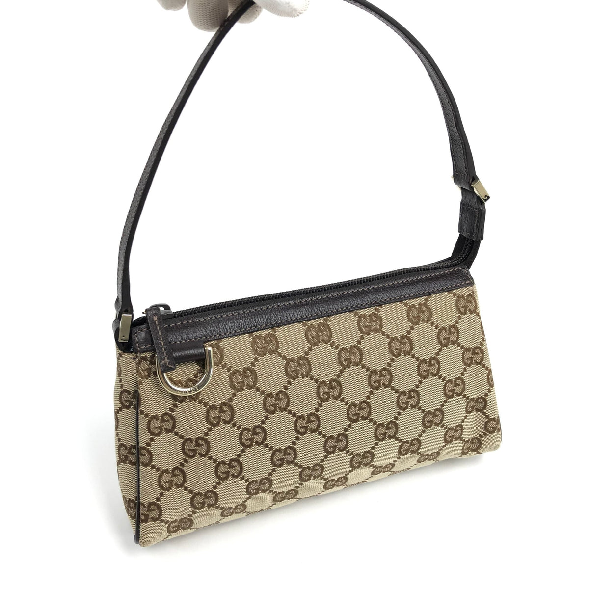 GUCCI MONOGRAM SHOULDER BAG