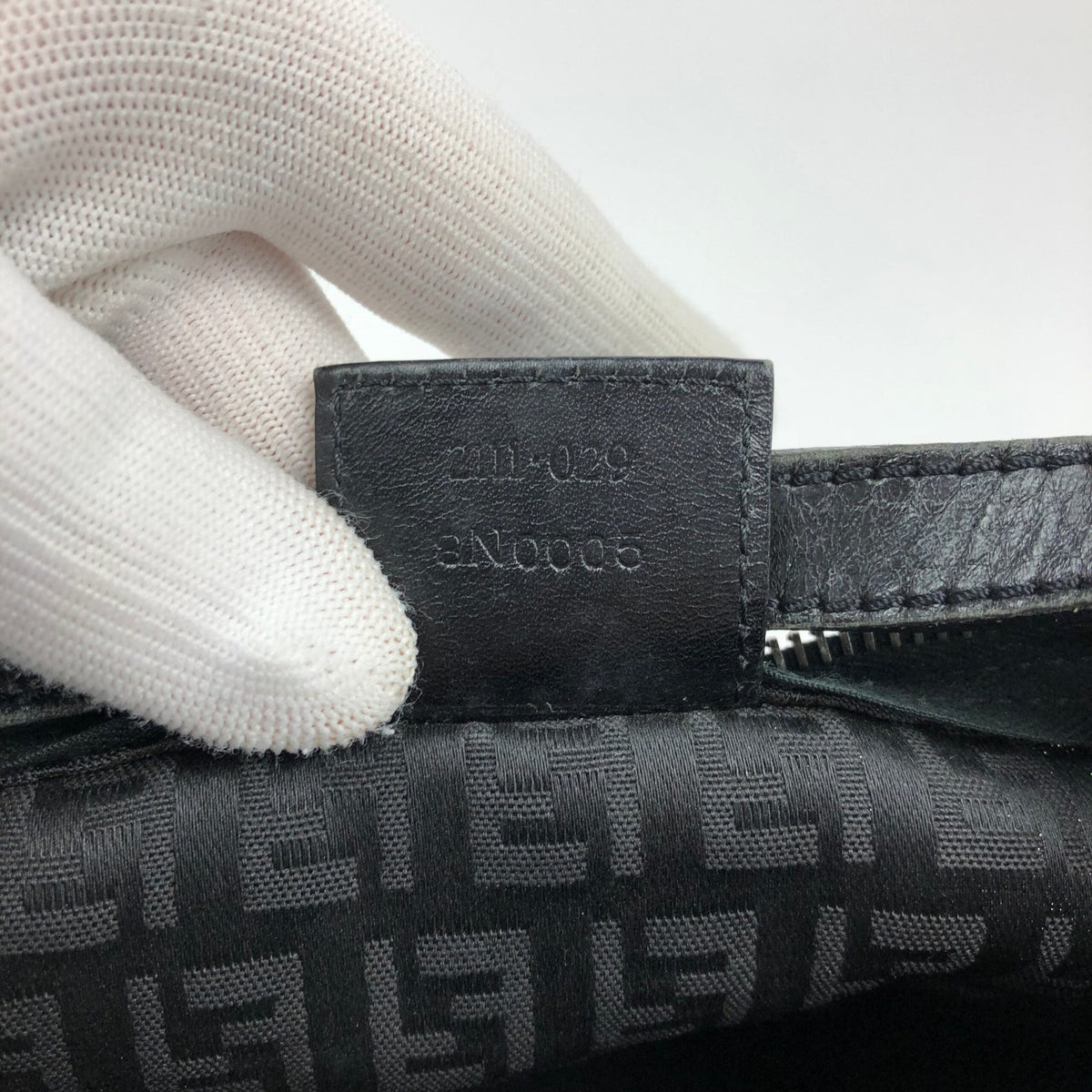 FENDI MONOGRAM CLUTCH BAG