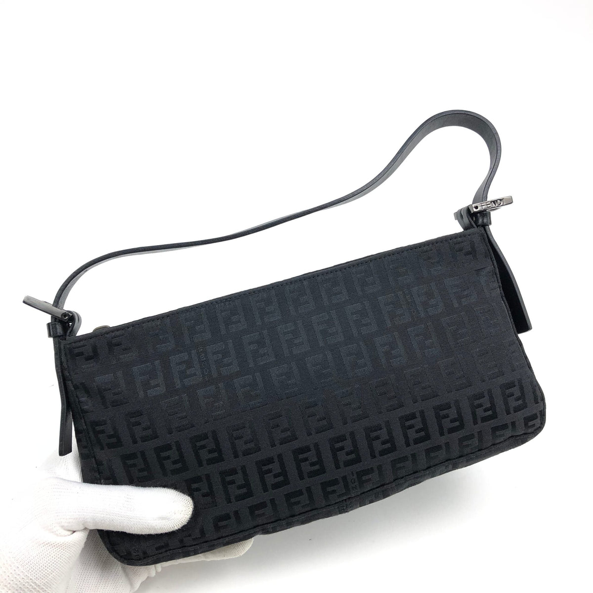 FENDI ZUCCA SHOULDER BAG