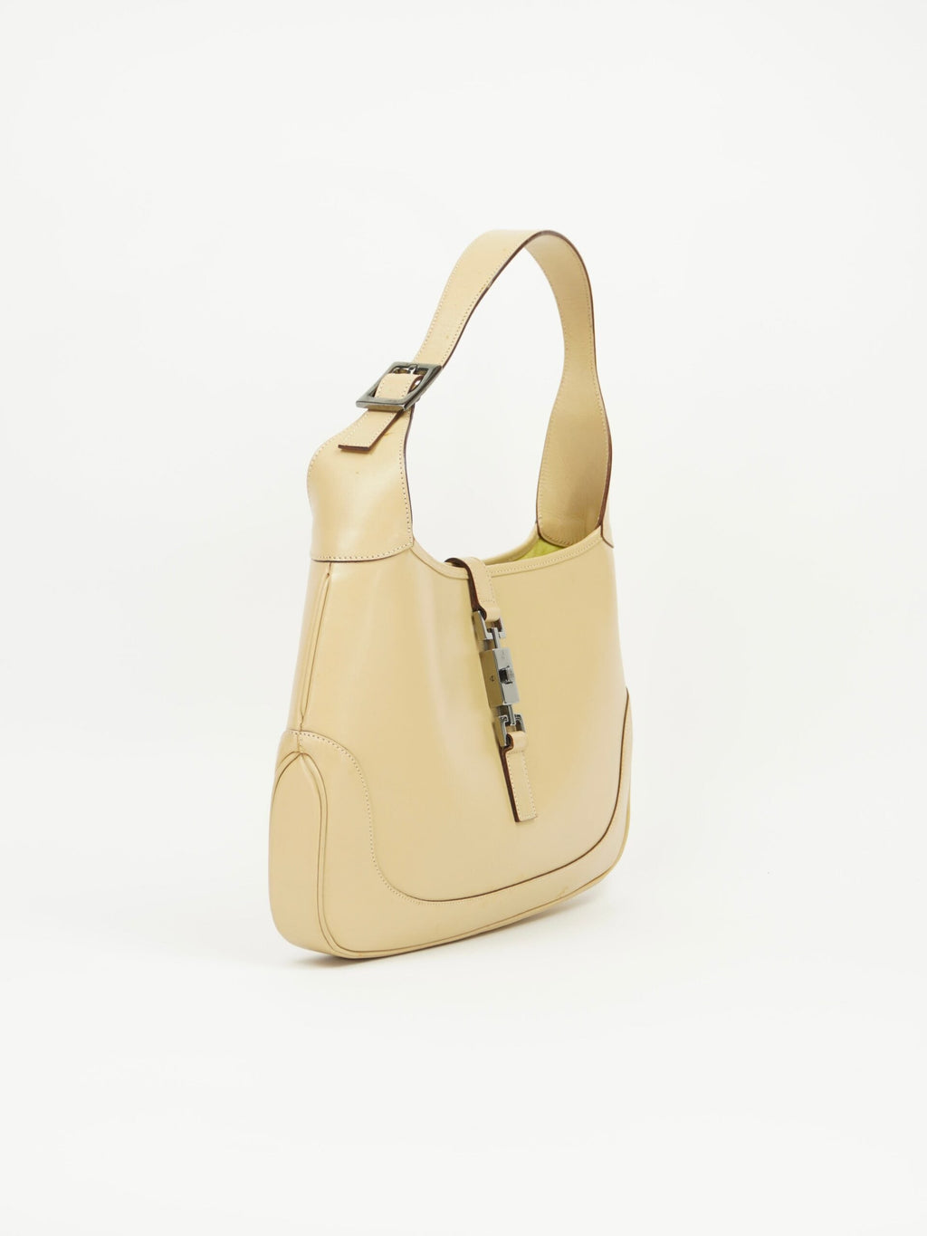 GUCCI LEATHER JACKIE SHOULDER BAG