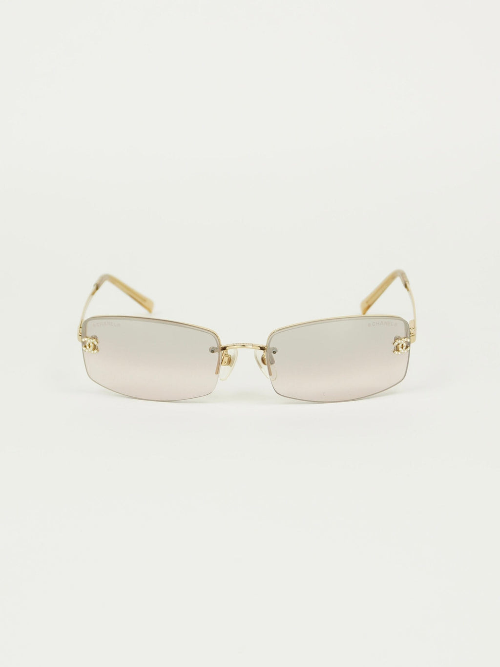 CHANEL RHINESTONE SUNGLASSES