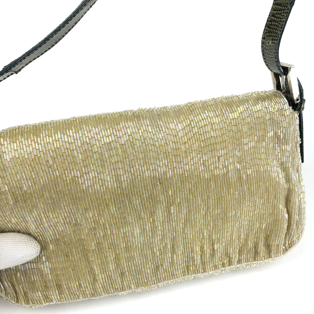FENDI BEADED BAGUETTE BAG
