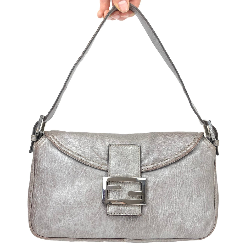 FENDI LEATHER BAGUETTE BAG