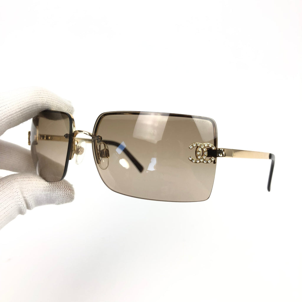 CHANEL RIMLESS SUNGLASSES