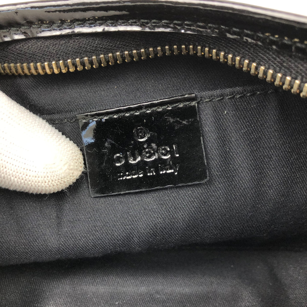 GUCCI MONOGRAM SHOULDER BAG