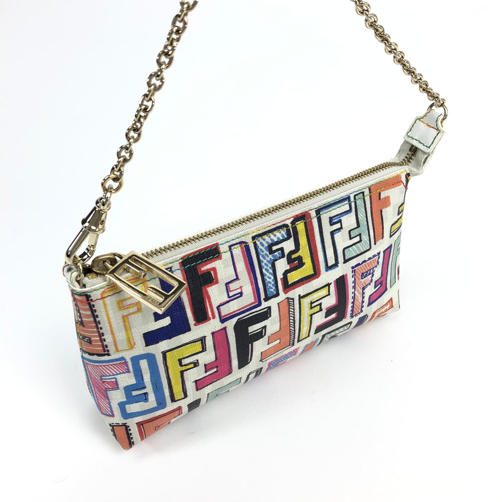 FENDI ZUCCA SHOULDER BAG