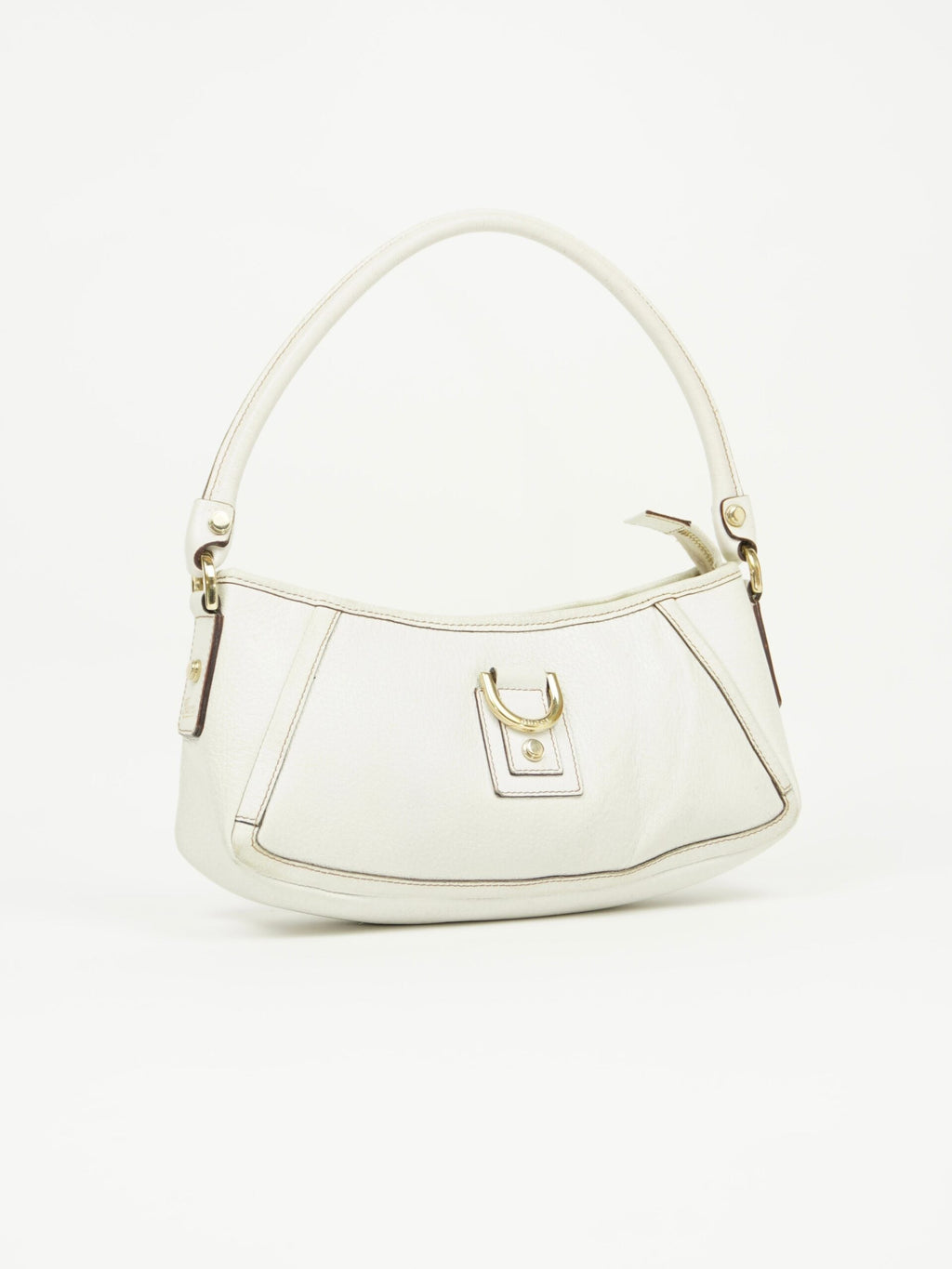 GUCCI LEATHER D RING BAG