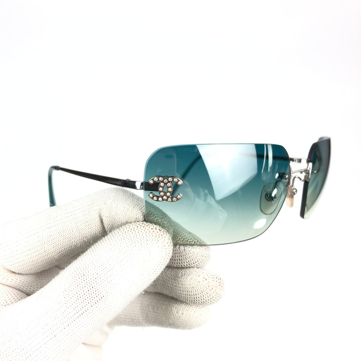 CHANEL RIMLESS SUNGLASSES