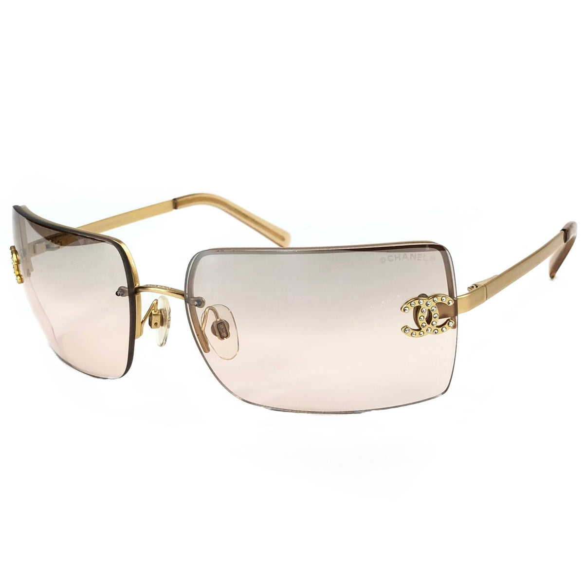 CHANEL RIMLESS SUNGLASSES