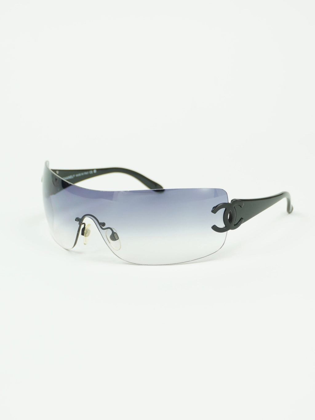 CHANEL RIMLESS CC LOGO SUNGLASSES