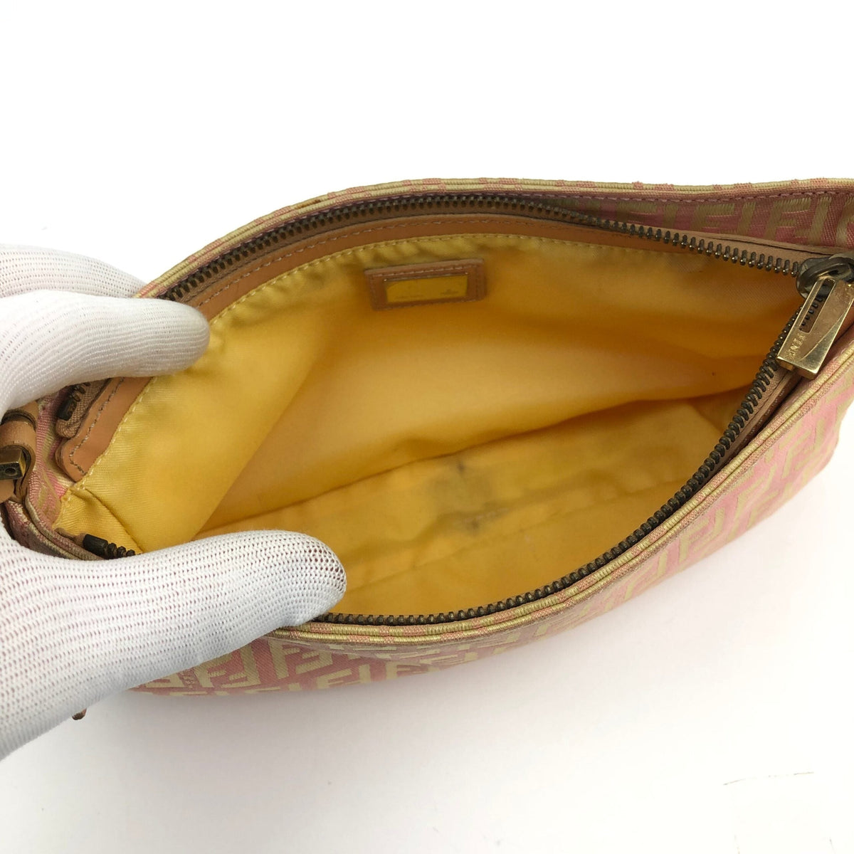 FENDI ZUCCA SHOULDER BAG