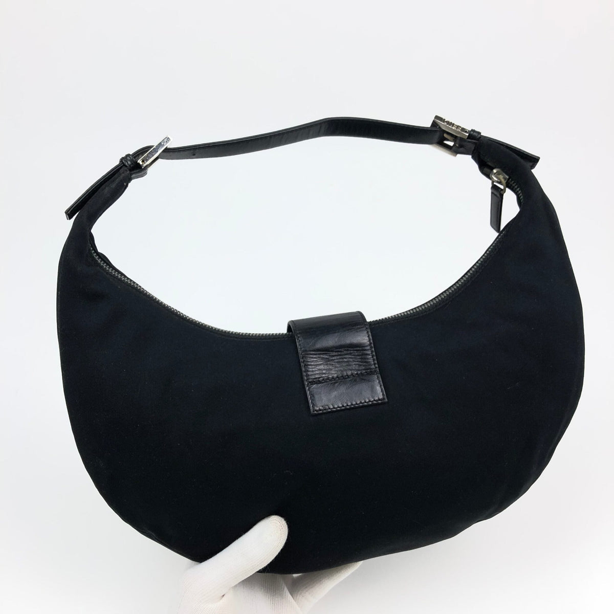 FENDI CRESCENT SHOULDER BAG