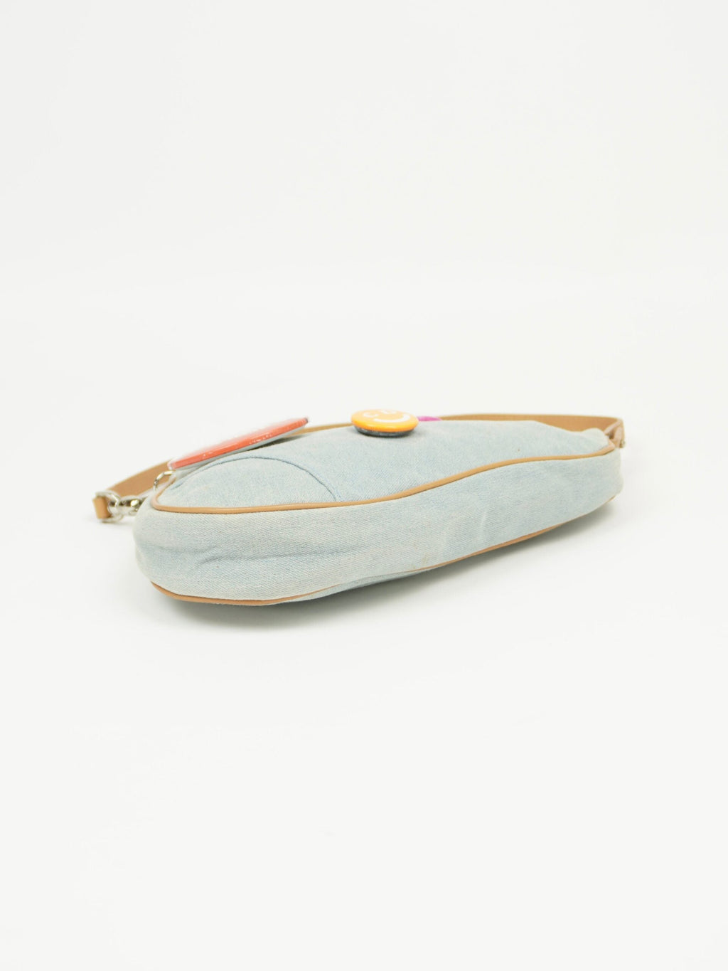 CHRISTIAN DIOR SPEEDWAY DENIM MINI SADDLE