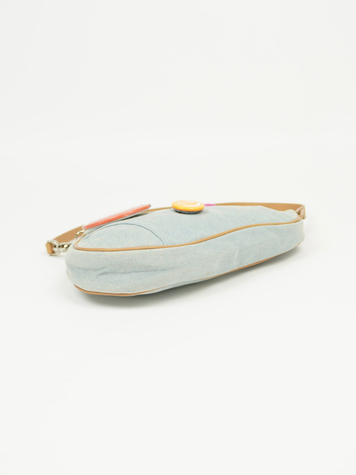 CHRISTIAN DIOR SPEEDWAY DENIM MINI SADDLE