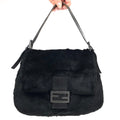 FENDI MINK FUR MAMA BAGUETTE SHOULDER BAG
