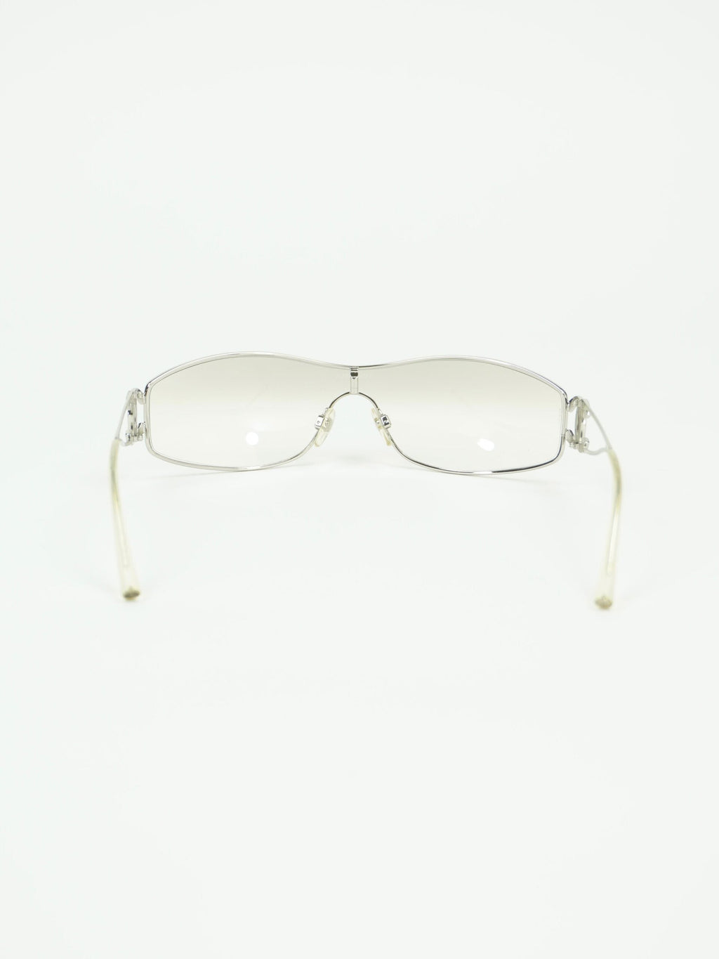 CHANEL RHINESTONE CC LOGO SUNGLASSES