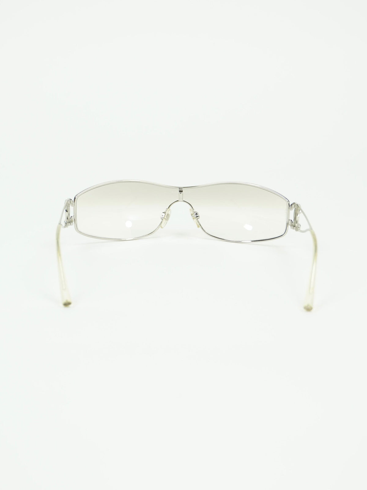 CHANEL RHINESTONE CC LOGO SUNGLASSES