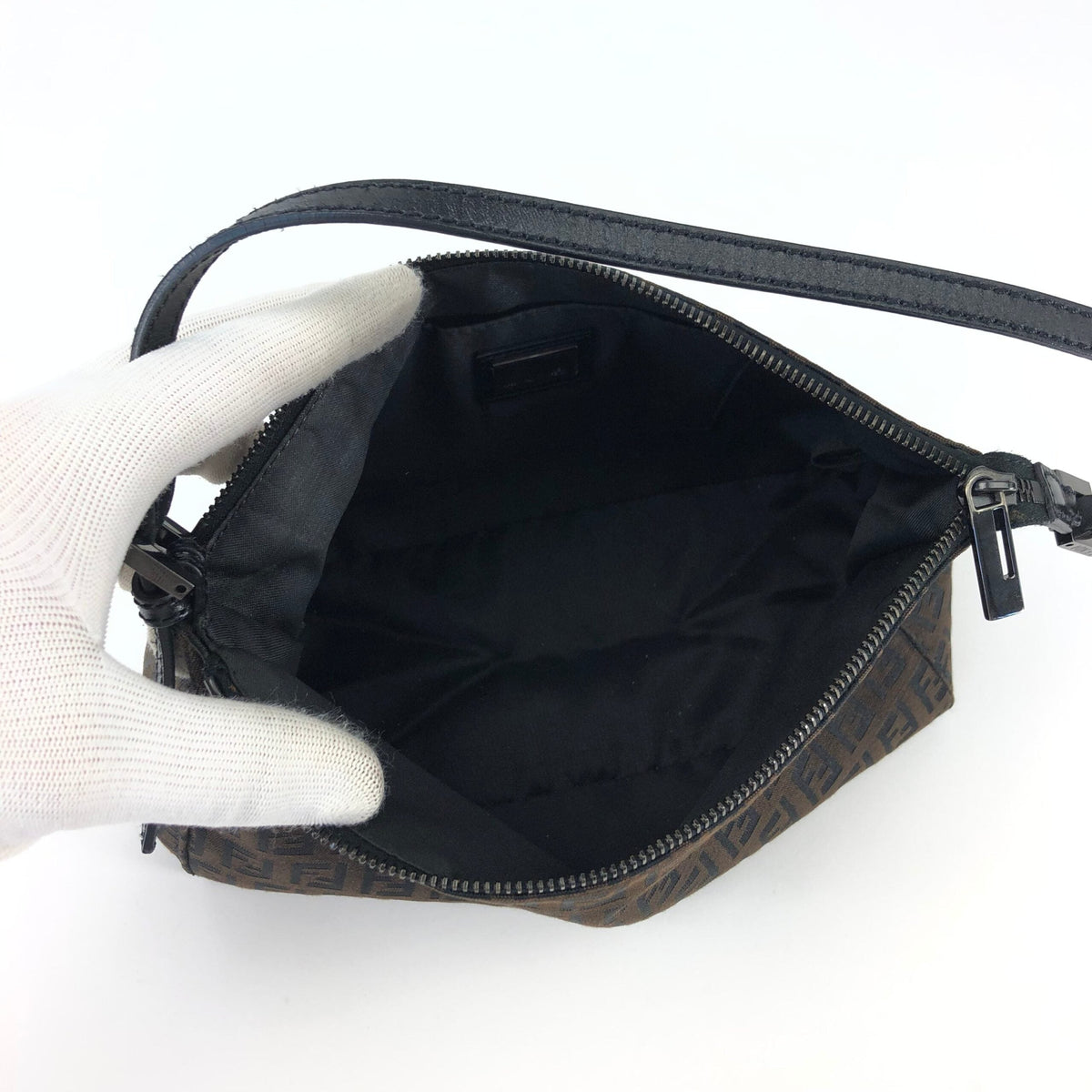 FENDI ZUCCA SHOULDER BAG