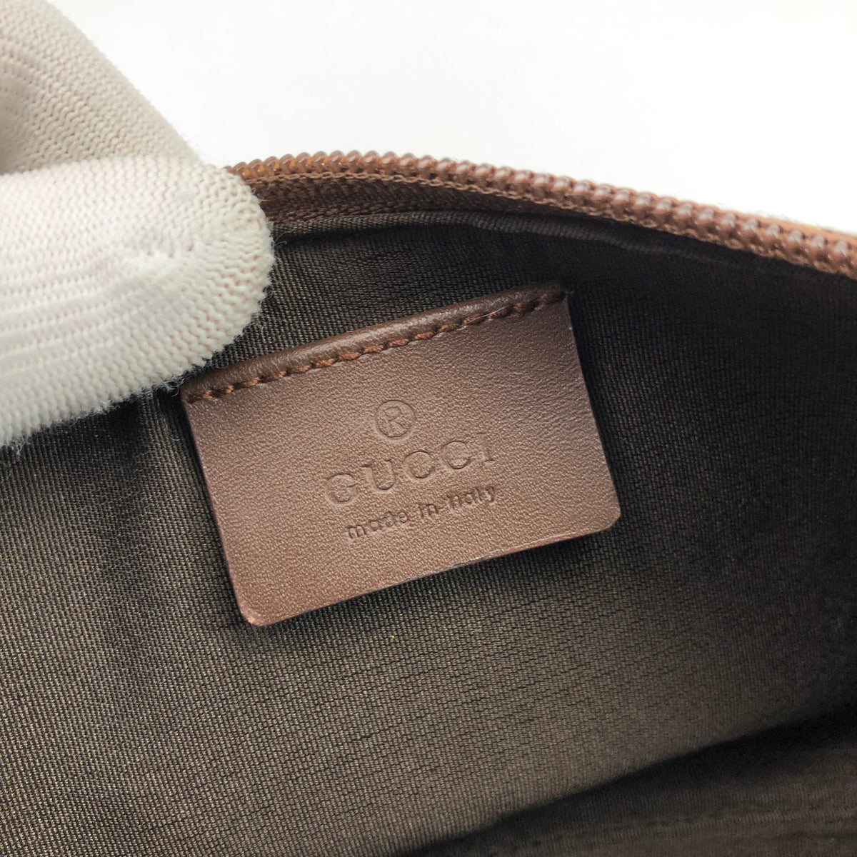 GUCCI MONOGRAM SHOULDER BAG