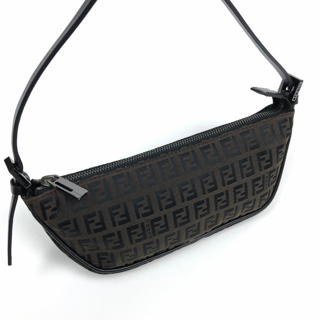 FENDI ZUCCA SHOULDER BAG