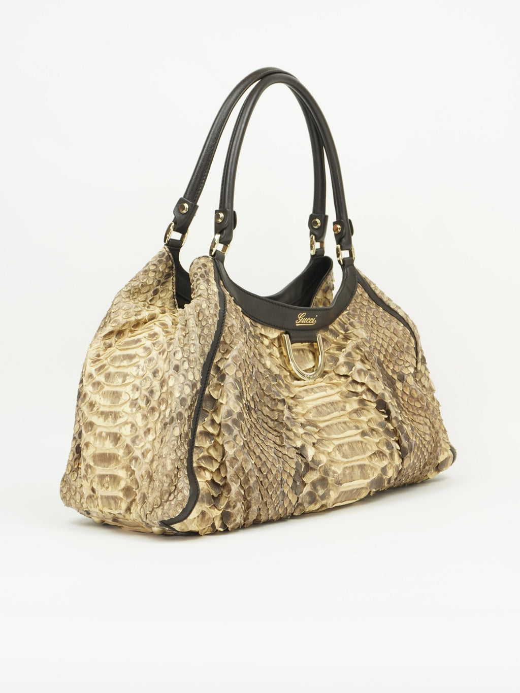 GUCCI SNAKESKIN ABBEY BAG