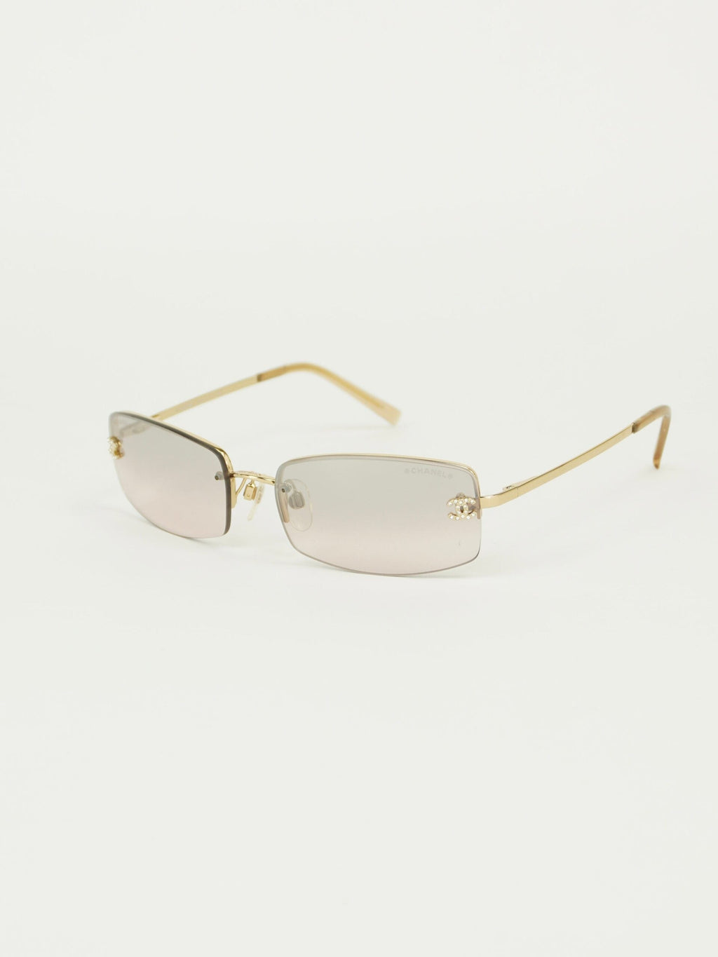 CHANEL RHINESTONE SUNGLASSES