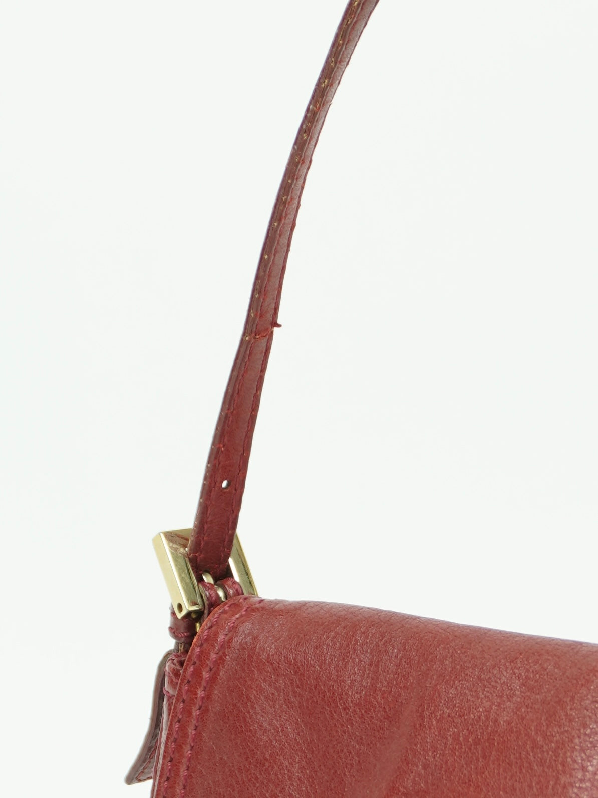FENDI LEATHER BAGUETTE