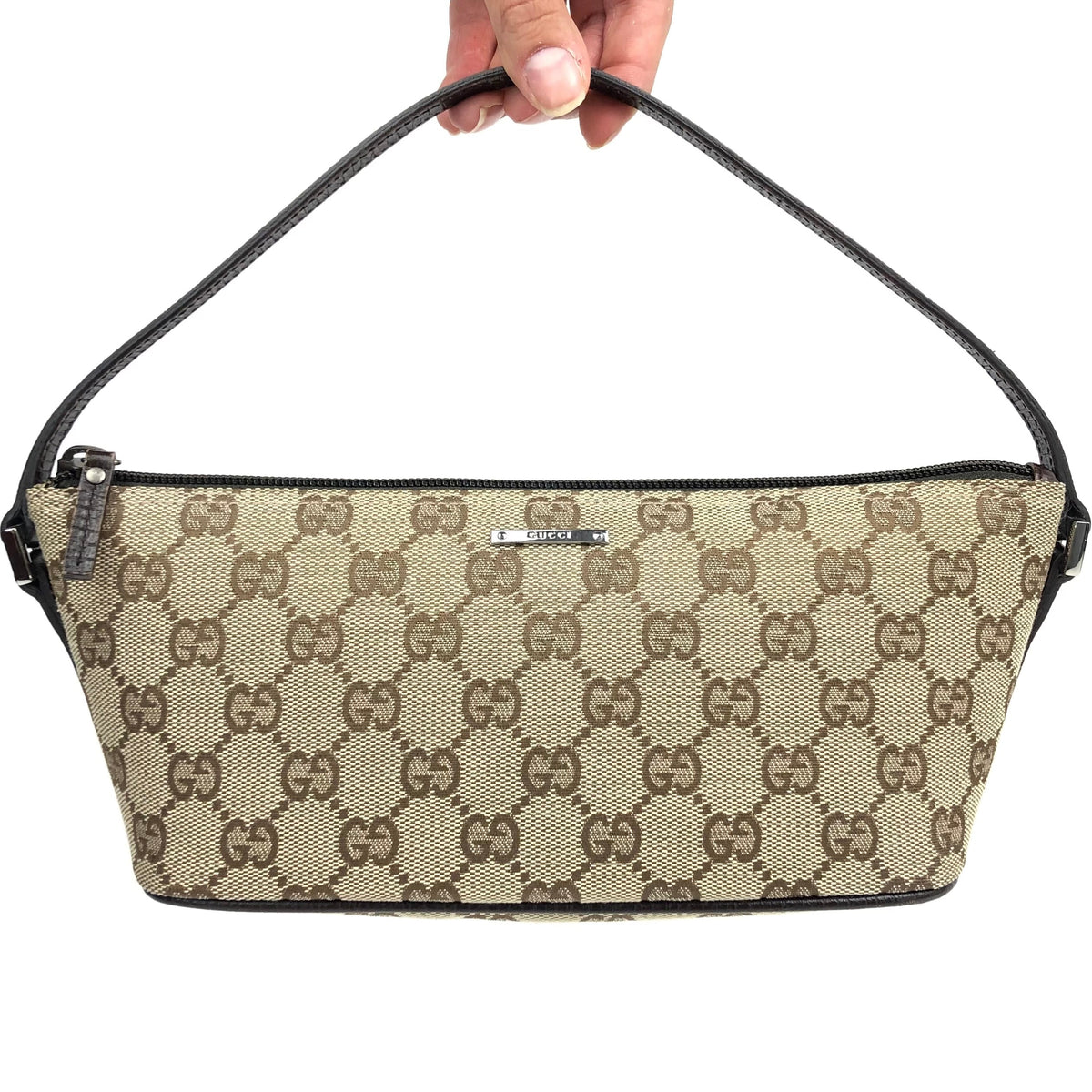 GUCCI MONOGRAM SHOULDER BAG