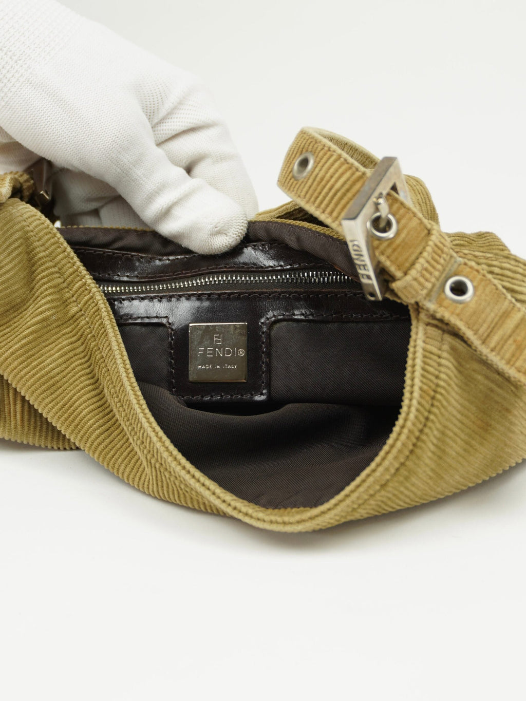 FENDI CORDUROY BAGUETTE