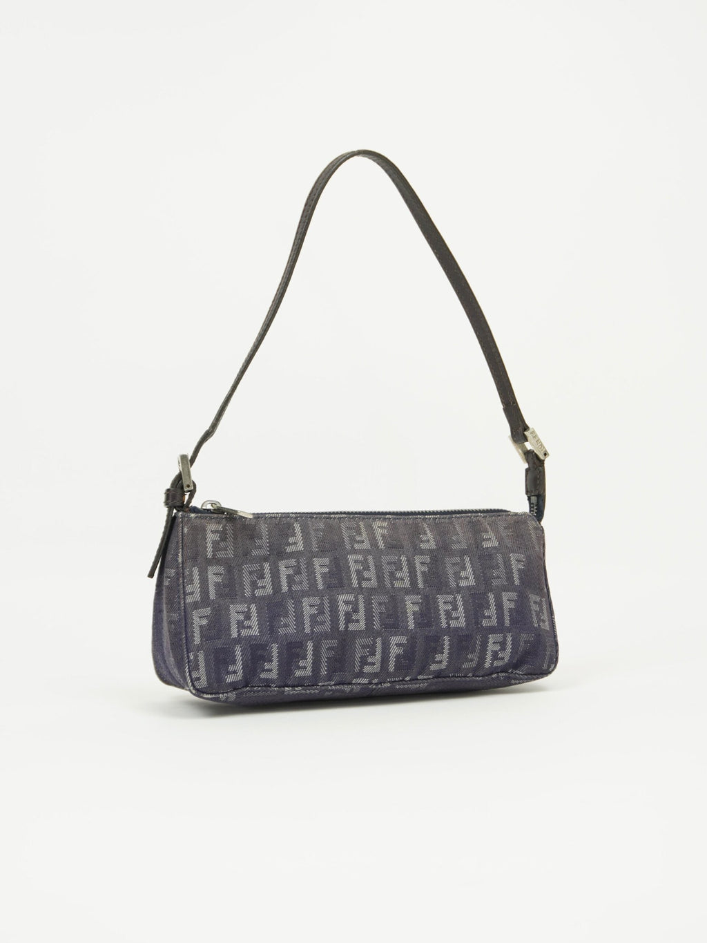 FENDI DENIM ZUCCA SHOULDER BAG