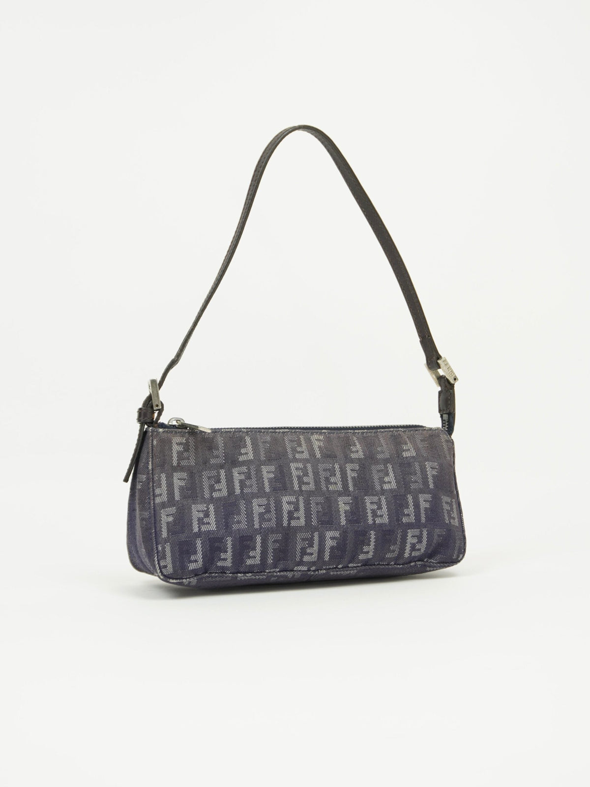 FENDI DENIM ZUCCA SHOULDER BAG