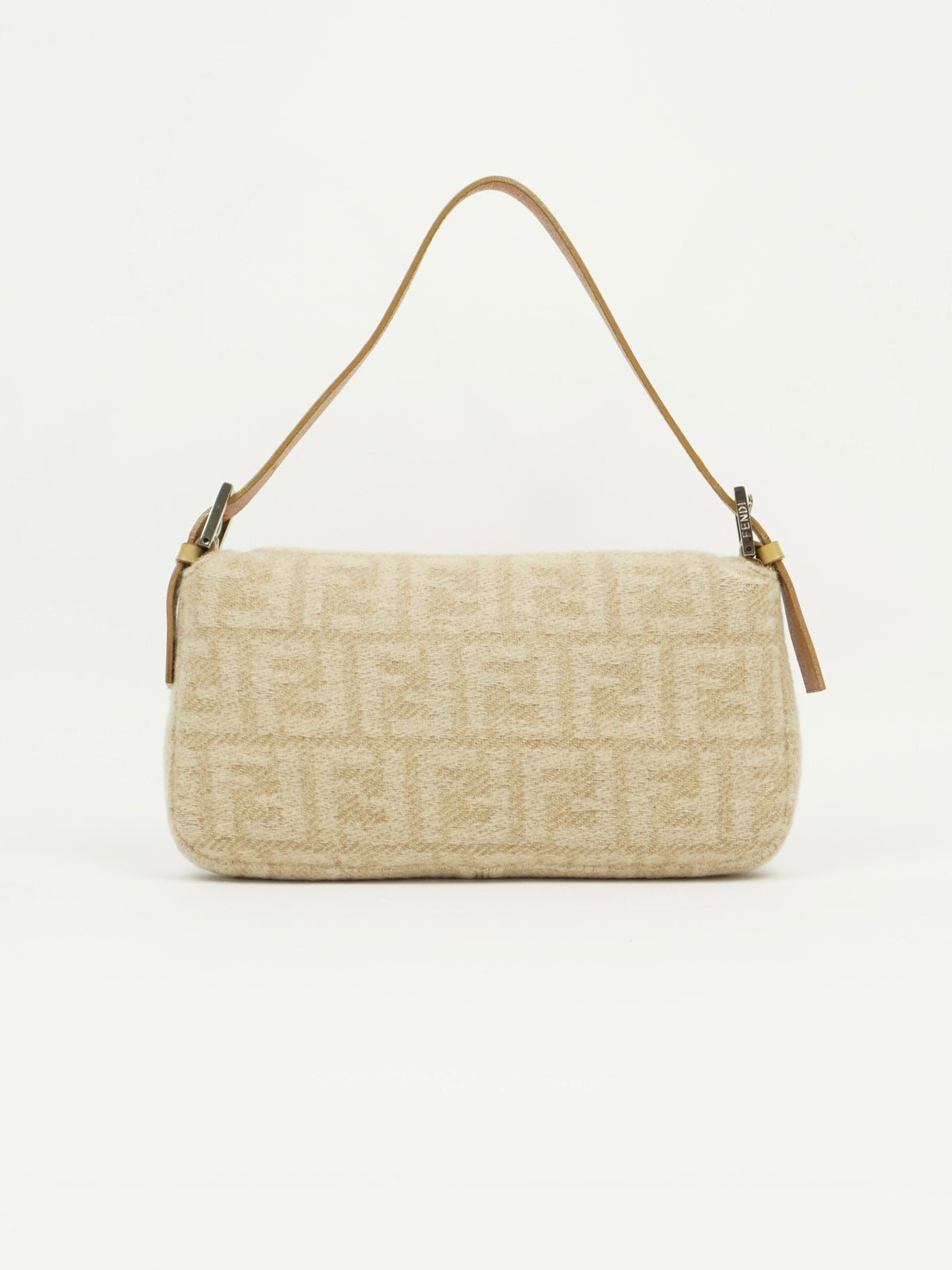 FENDI CASHMERE WOOL BAGUETTE