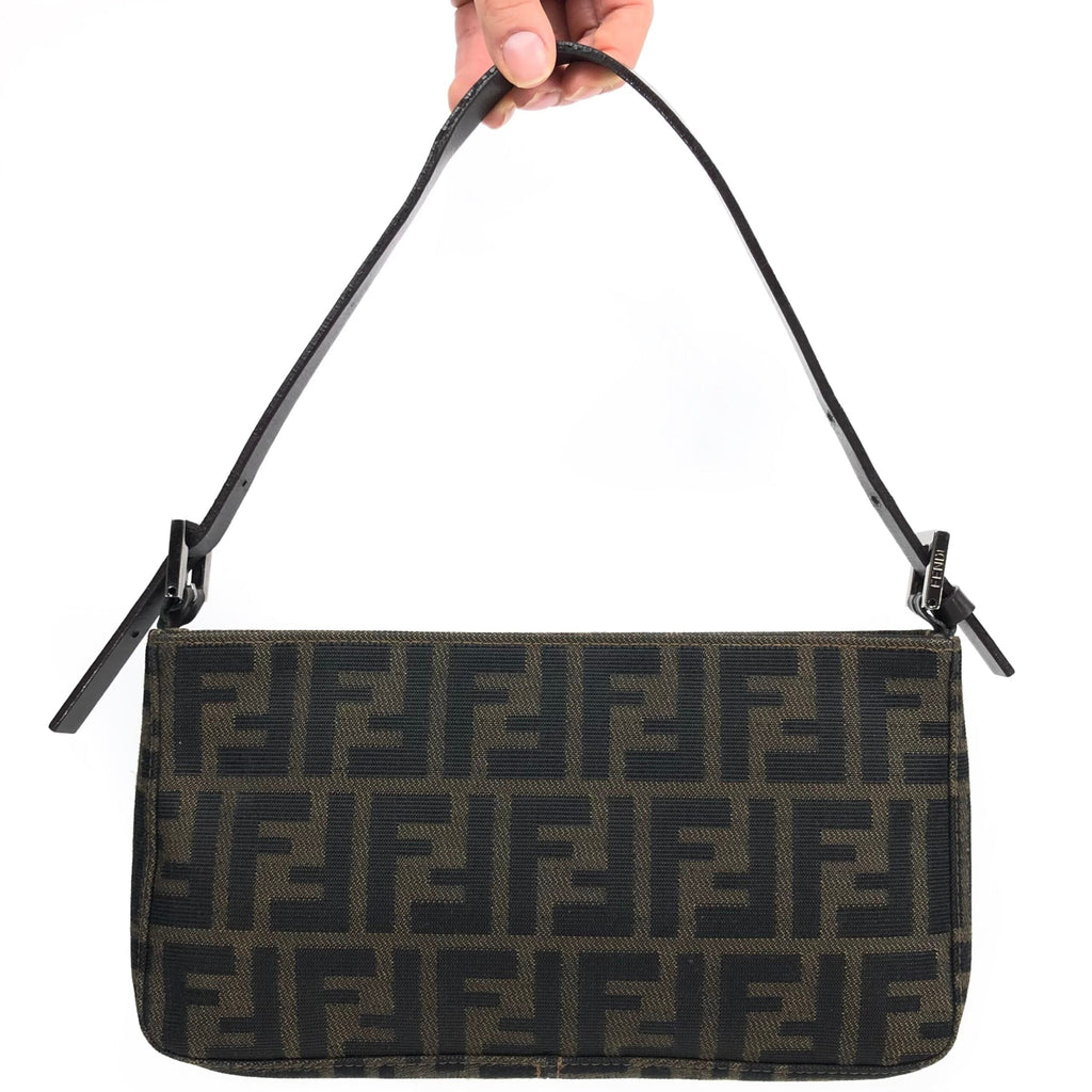 FENDI ZUCCA SHOULDER BAG