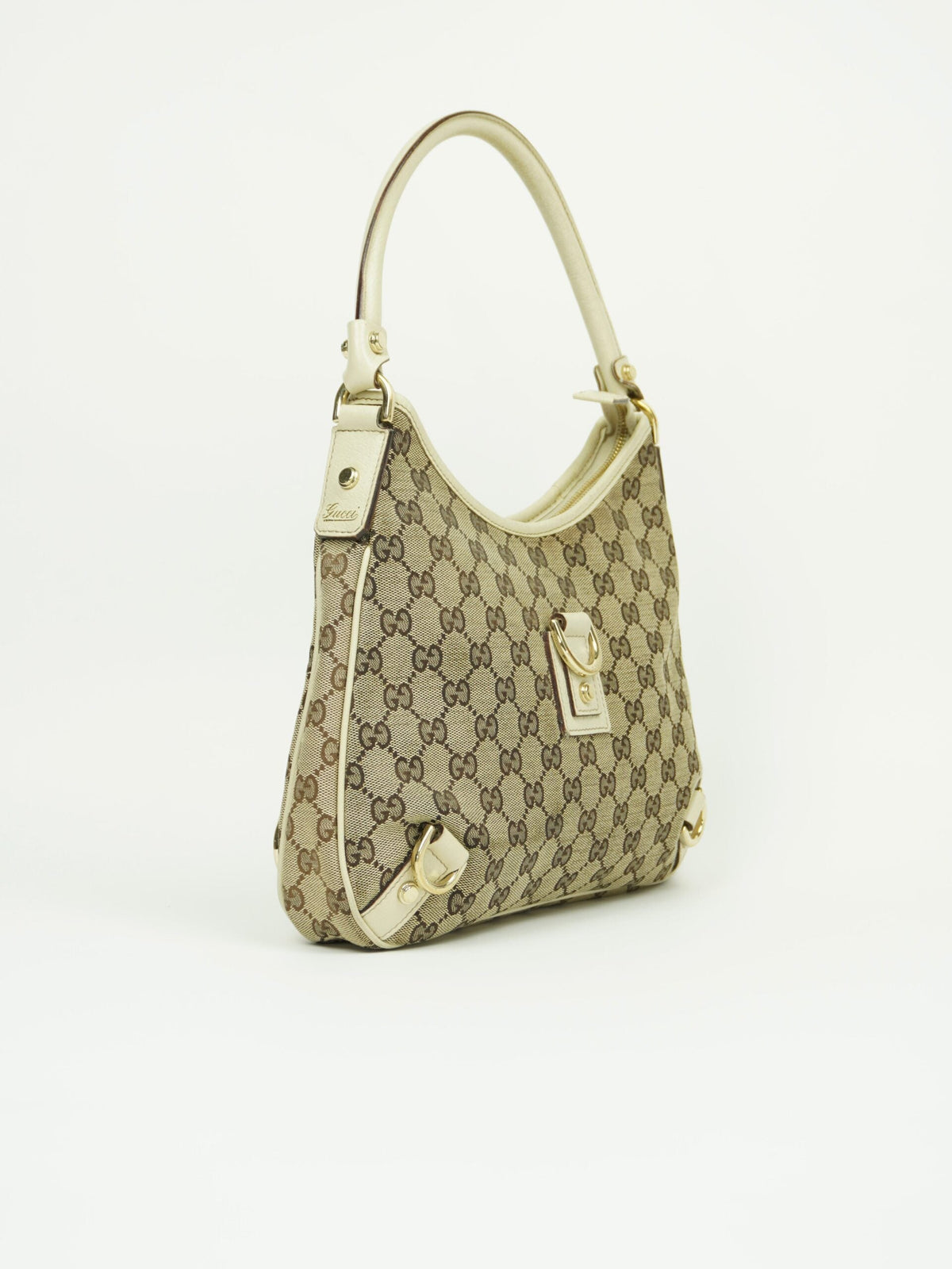 GUCCI MONOGRAM D RING BAG