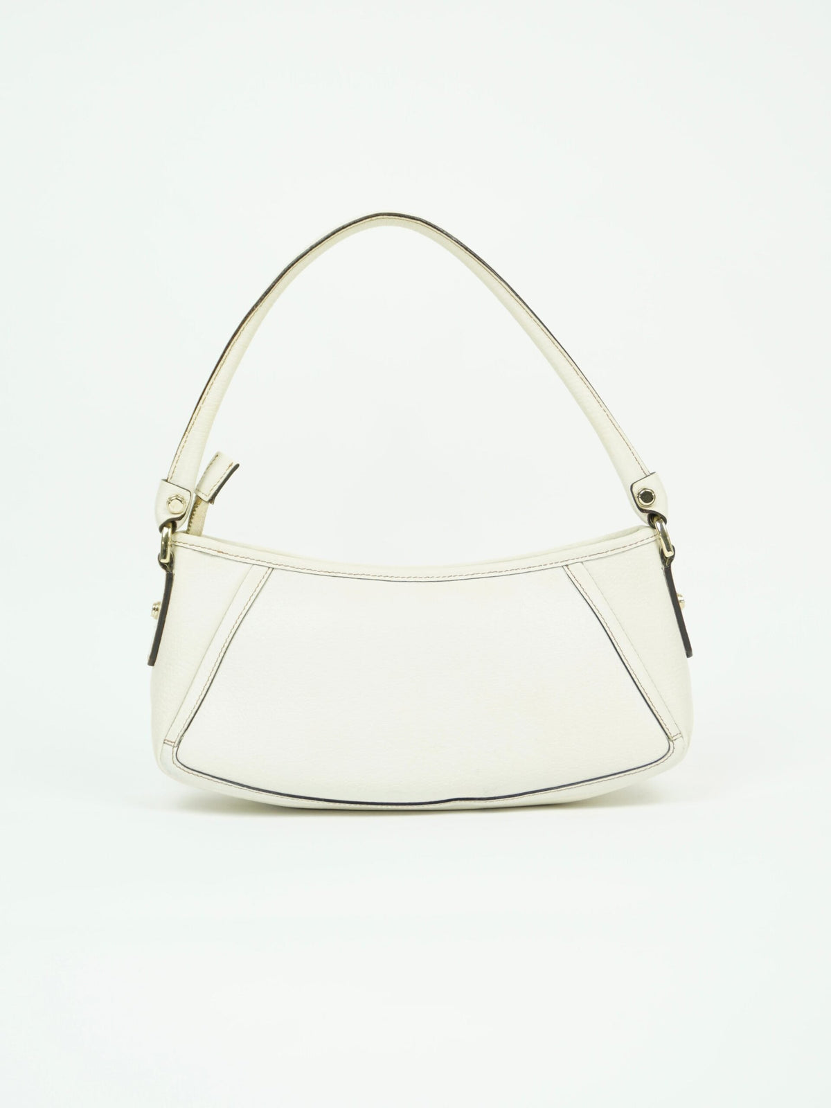 GUCCI LEATHER SHOULDER BAG