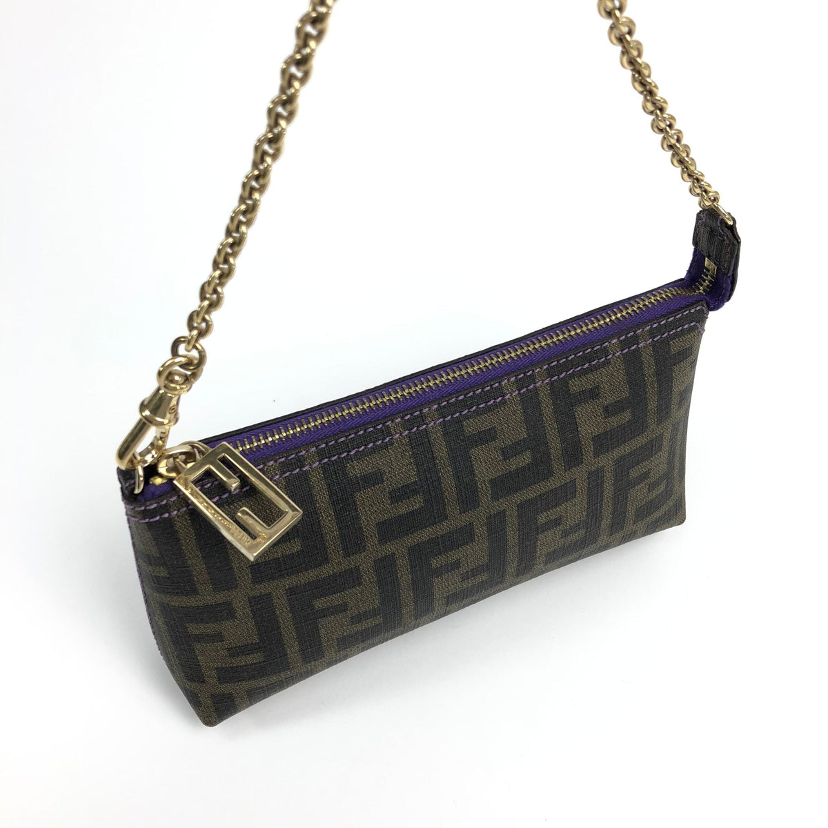 FENDI ZUCCA SHOULDER BAG